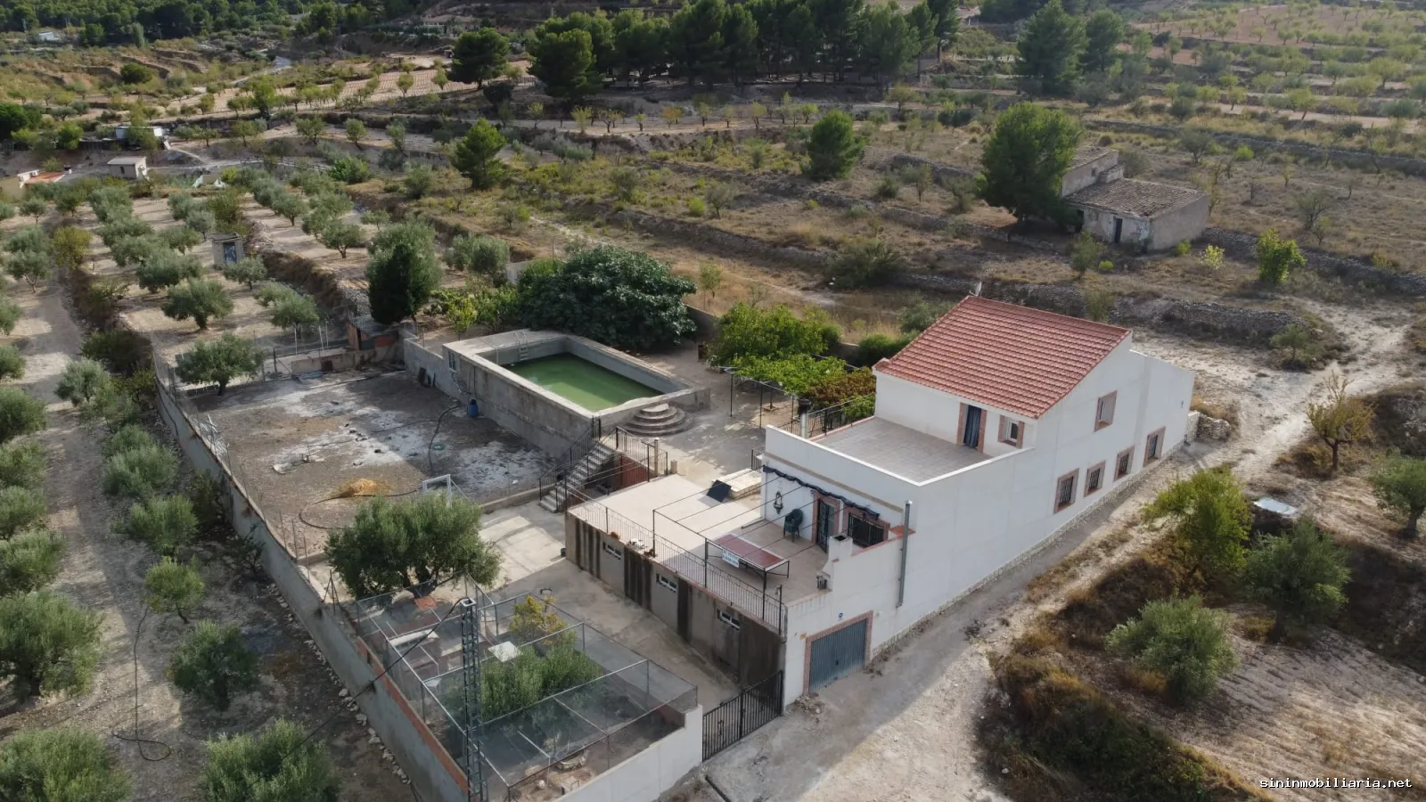 Chalet con finca en Castalla, Alicante